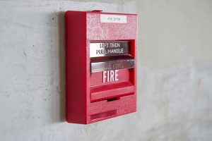 An image of a fire alarm
